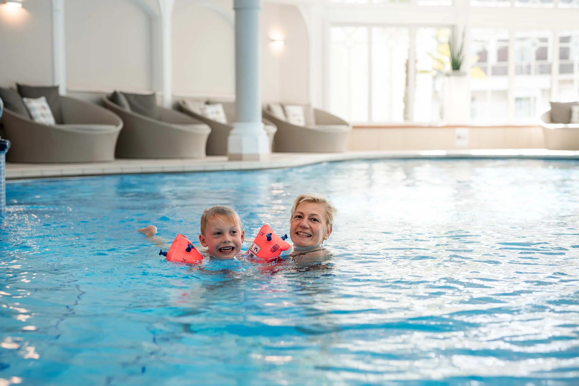 Königlicher Wasserspaß im Familienhotel in Naturns mit Pool